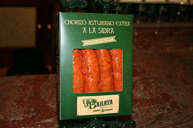 Chorizos Asturianos Extras a La Sidra