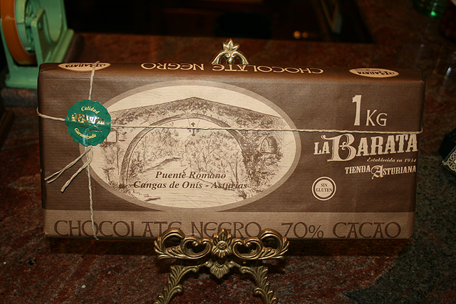 Chocolate NEGRO - 70% de Cacao Tabletón - 1 kg