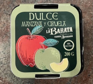 Dulce de Manzana y Ciruela LA BARATA