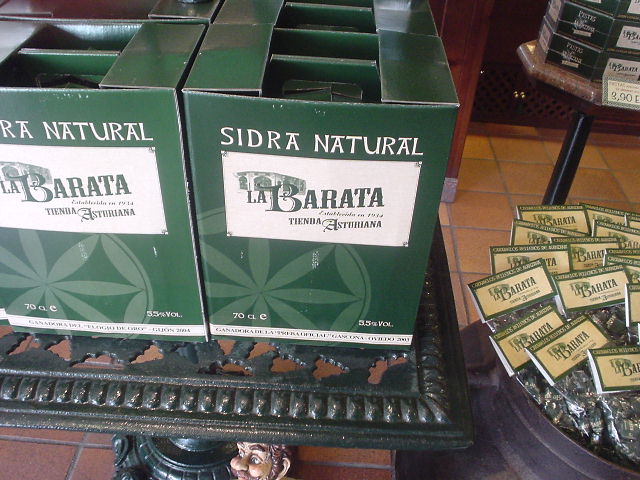 Caja 6 Botellas Sidra Natural Extra LA BARATA